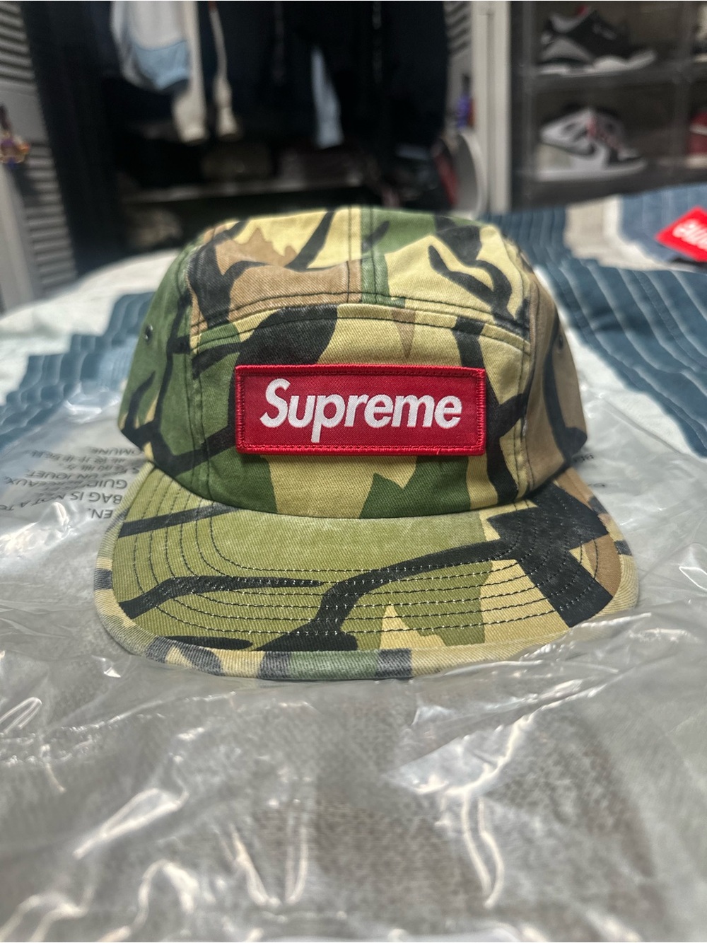 Olive Camo - Supreme Predator Military Camp Cap FW26 Brand New SHIPS FAST